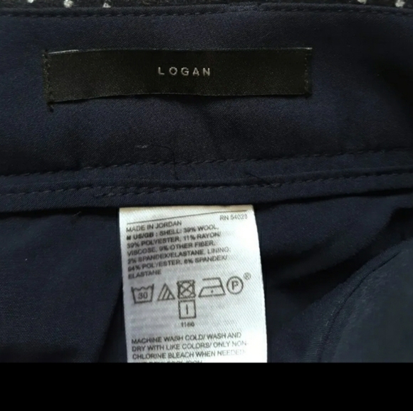Banana Republic Logan Trousers Wool size 2 - Picture 9 of 10